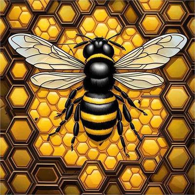Diamond Painting-Königin des Honigs