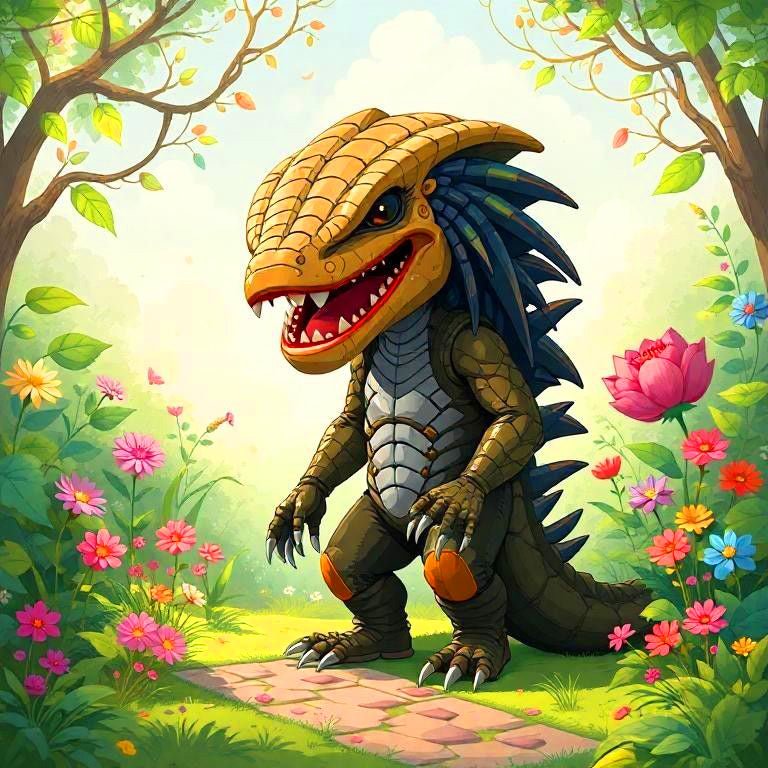 Diamond Painting-Kriegerdrache im Zauberwald - Jetzt bei diamondspainting kaufen