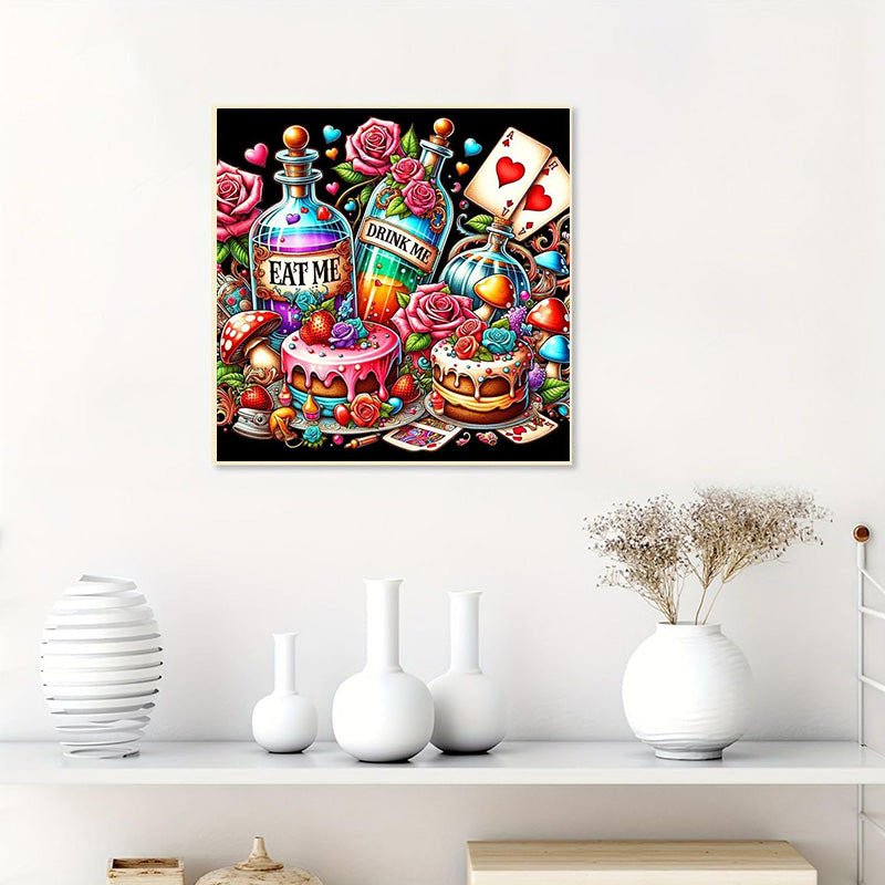 Diamond Painting-Kuchenparty