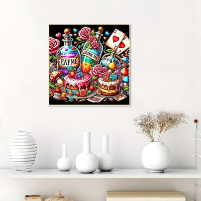 Diamond Painting-Kuchenparty