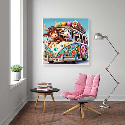 AB Diamond Painting-Turtle Family