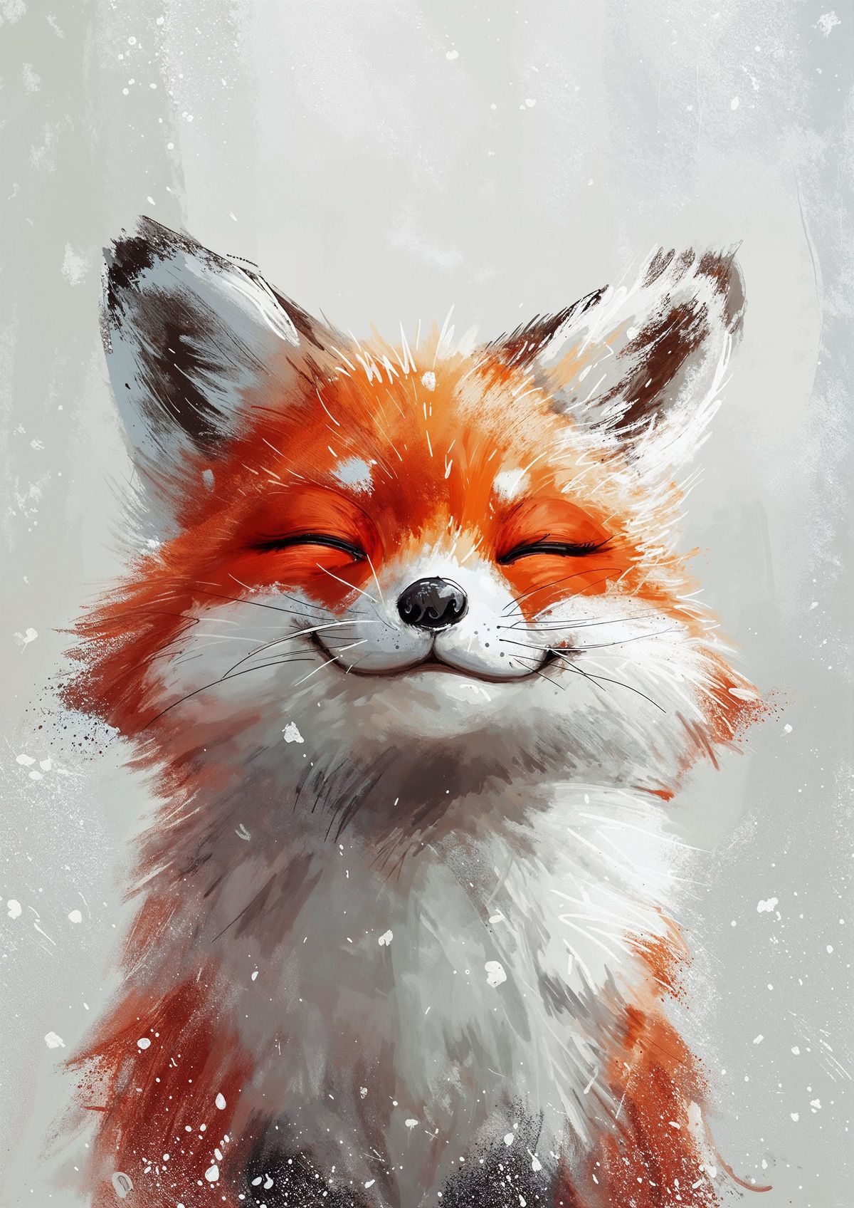 Diamond Painting - Lächelnder Fuchs - diamondspainting