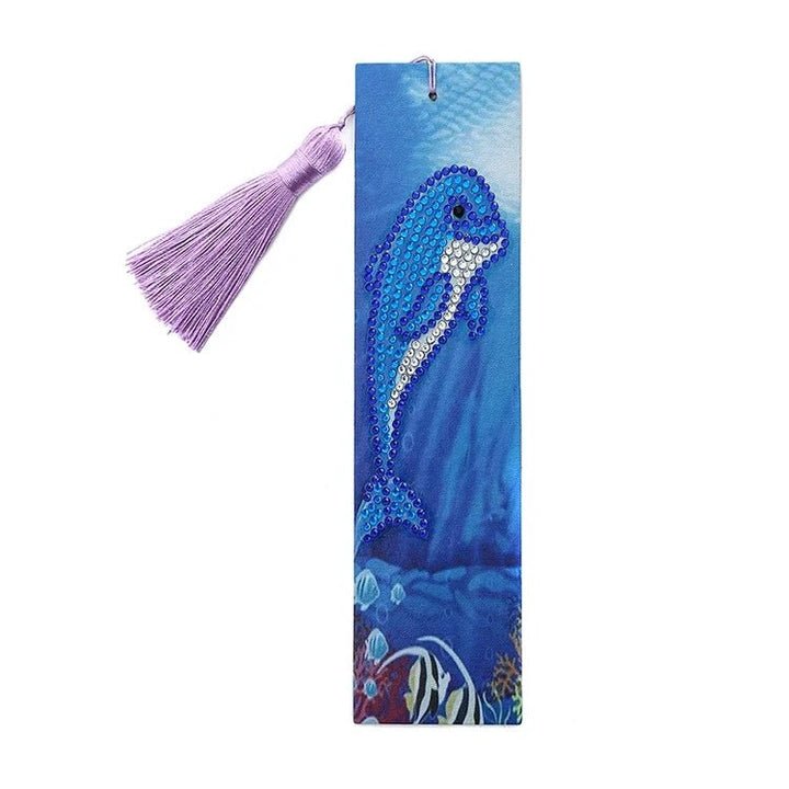 Diamond Painting-Lesezeichen mit Delfin - Jetzt bei diamondspainting kaufen