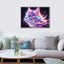 Diamond Painting-Leuchtende Traumkatze
