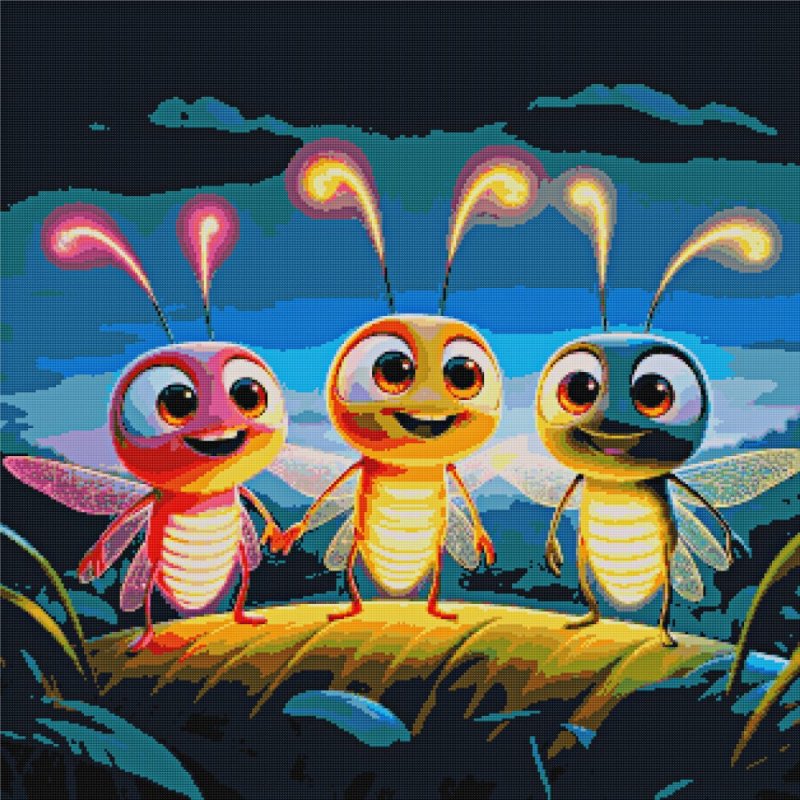 AB Diamond Painting-Turtle Family