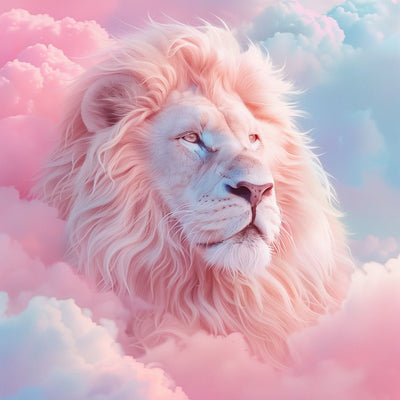 Diamond Painting-Löwe auf den Wolken - Jetzt bei diamondspainting kaufen