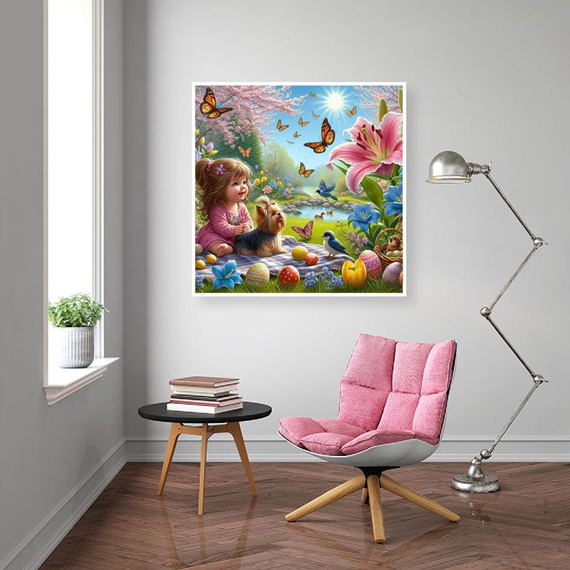 AB Diamond Painting-Turtle Family