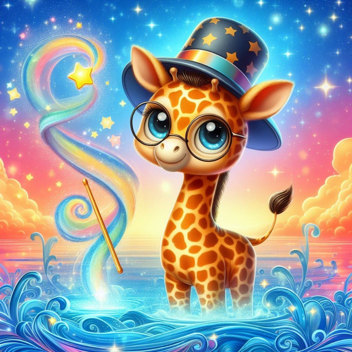 Diamond Painting - Magier Giraffe - diamondspainting