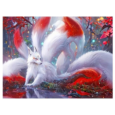 Diamond Painting-Magische Kitsune