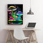 Diamond Painting-Magische Pilze im Neonlicht