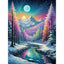 Diamond Painting-Magische Winternacht