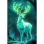 Diamond Painting-Magischer Hirsch im Zauberwald