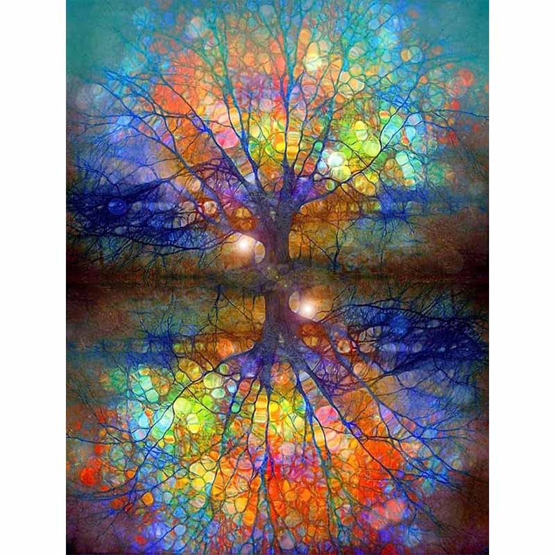Diamond Painting-Magischer Lebensbaum