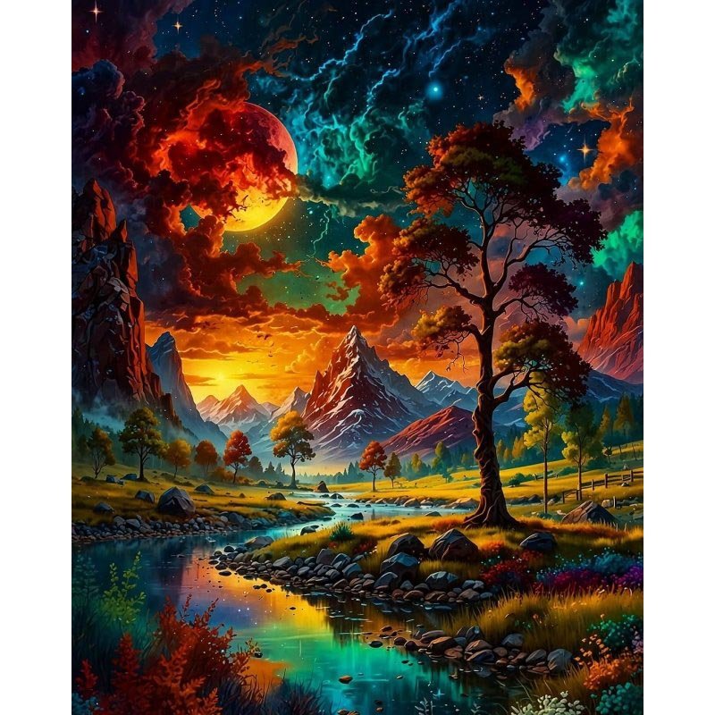 AB Diamond Painting-Starry Sky