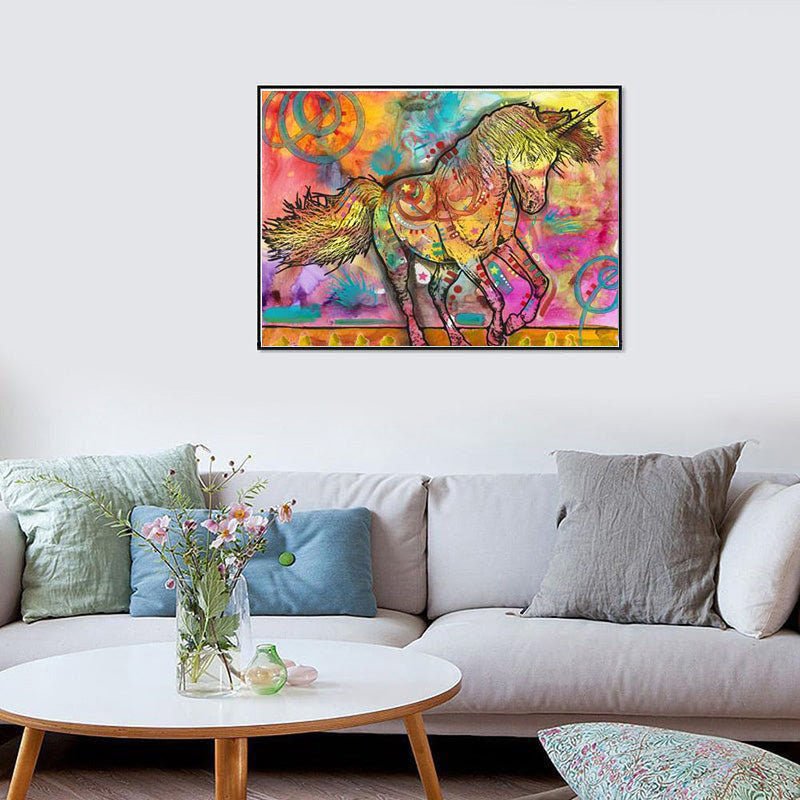 Diamond Painting-Magisches Einhorn