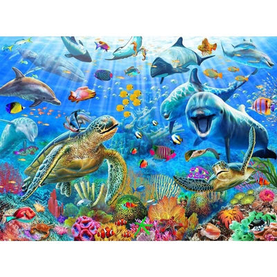 Diamond Painting-Magisches Meeresparadies