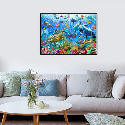 Diamond Painting-Magisches Meeresparadies