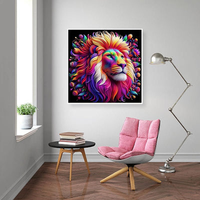 Diamond Painting-Majestätische Löwe