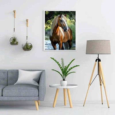 Diamond Painting-Majestätisches Pferd