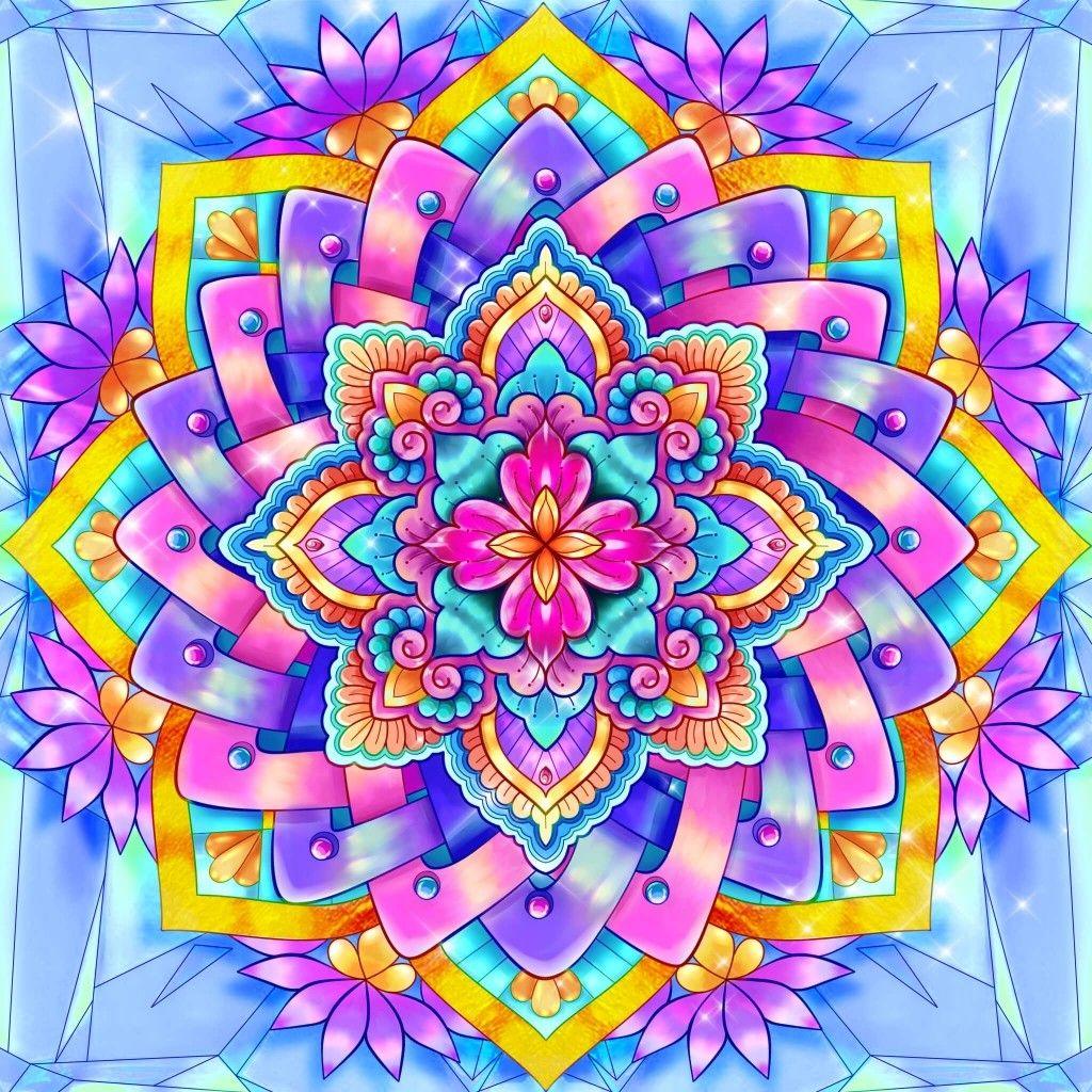 Diamond Painting - Mandala - 8 - diamondspainting