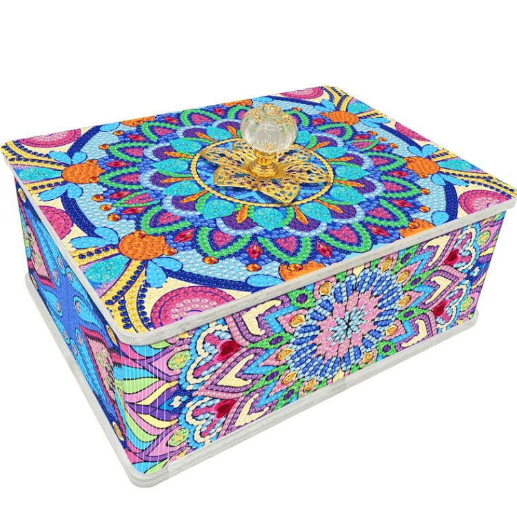 Diamond Painting-Mandala Aufbewahrungsbox - Jetzt bei diamondspainting kaufen