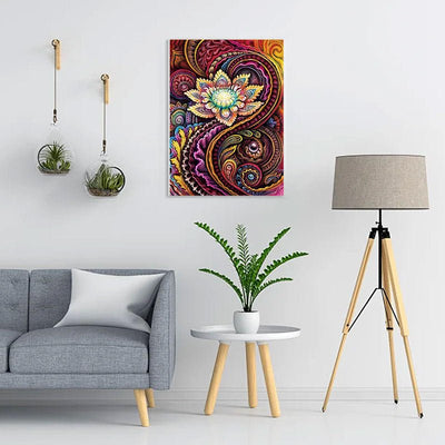 Diamond Painting-Mandala-Blume