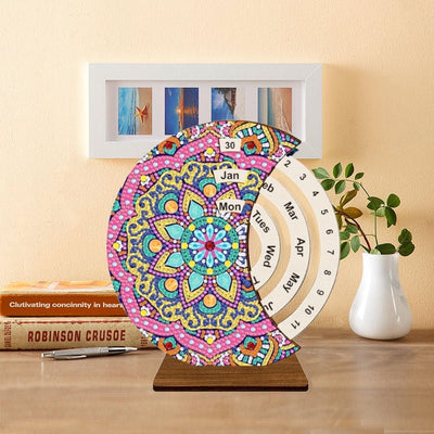Diamond Painting-Mandala Ewiger Kalender