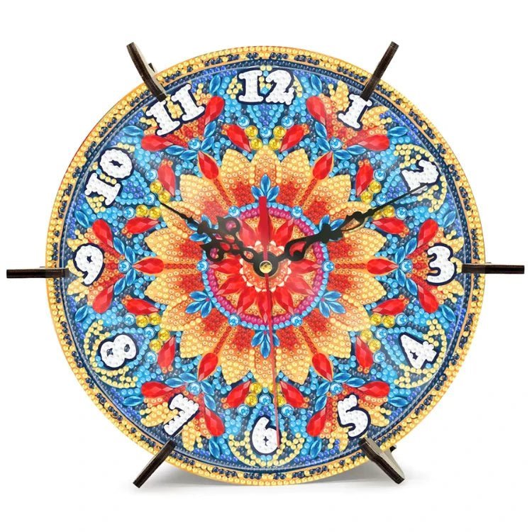 Diamond Painting-Mandala Uhr - Jetzt bei diamondspainting kaufen