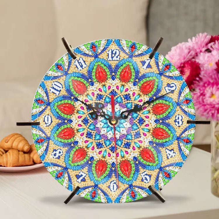 Diamond Painting - Mandala Uhr2 - diamondspainting