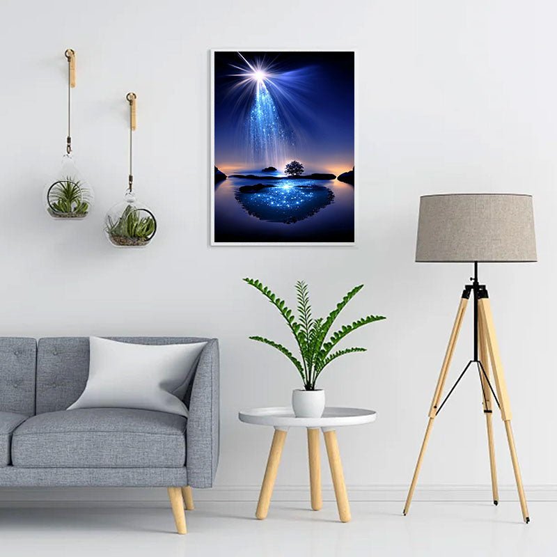 Diamond Painting-Mondlicht