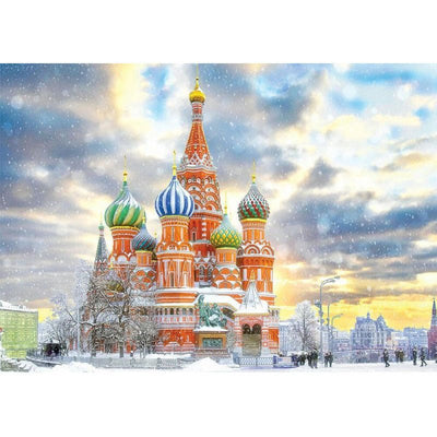 Diamond Painting-Moskauer Wintermärchen