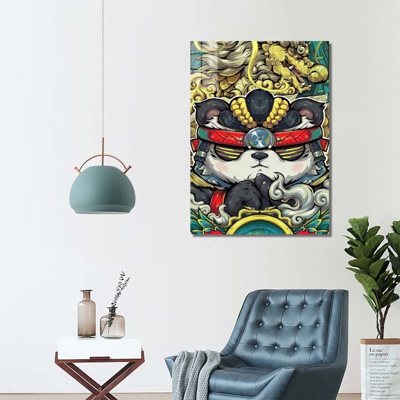 Diamond Painting- Mystischer Samurai-Panda