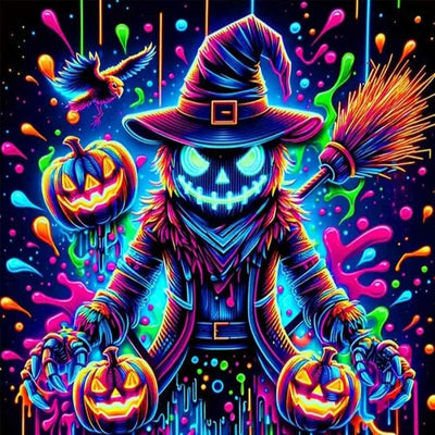 Diamond Painting-Neon-Halloween