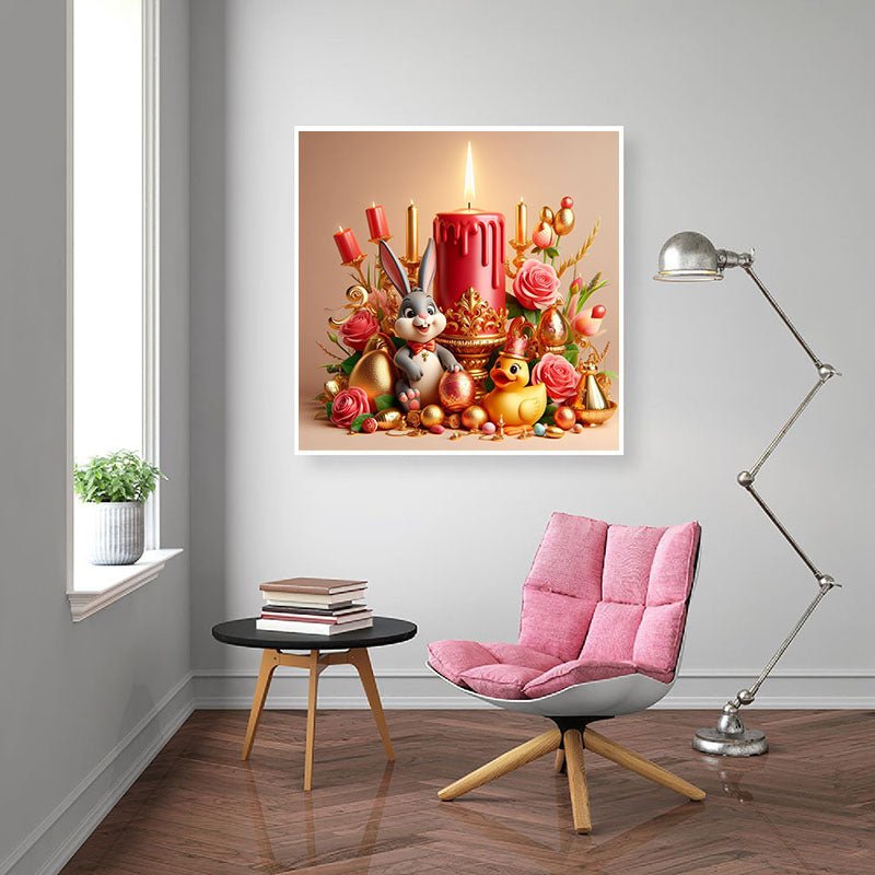 AB Diamond Painting-Turtle Family