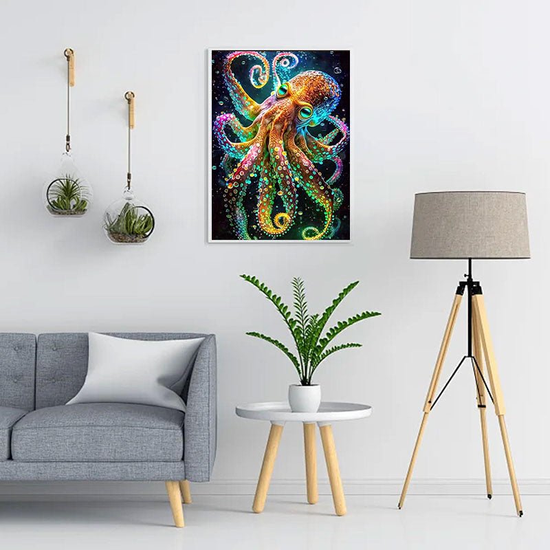 Diamond Painting-Ozean-Oktopus