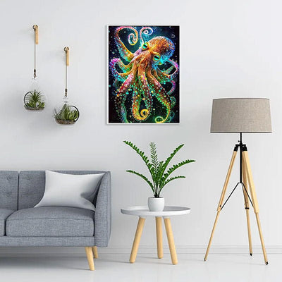 Diamond Painting-Ozean-Oktopus