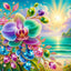 Diamond Painting-Paradiesische Orchidee - Jetzt bei diamondspainting kaufen
