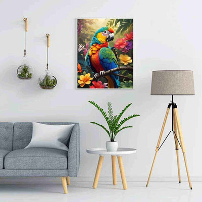 Diamond Painting-Paradiesvogel der Tropen