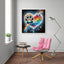 Diamond Painting-Pfotenliebe im Regenbogenherz