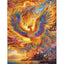 Diamond Painting-Phönix der Wiedergeburt 200 Farben