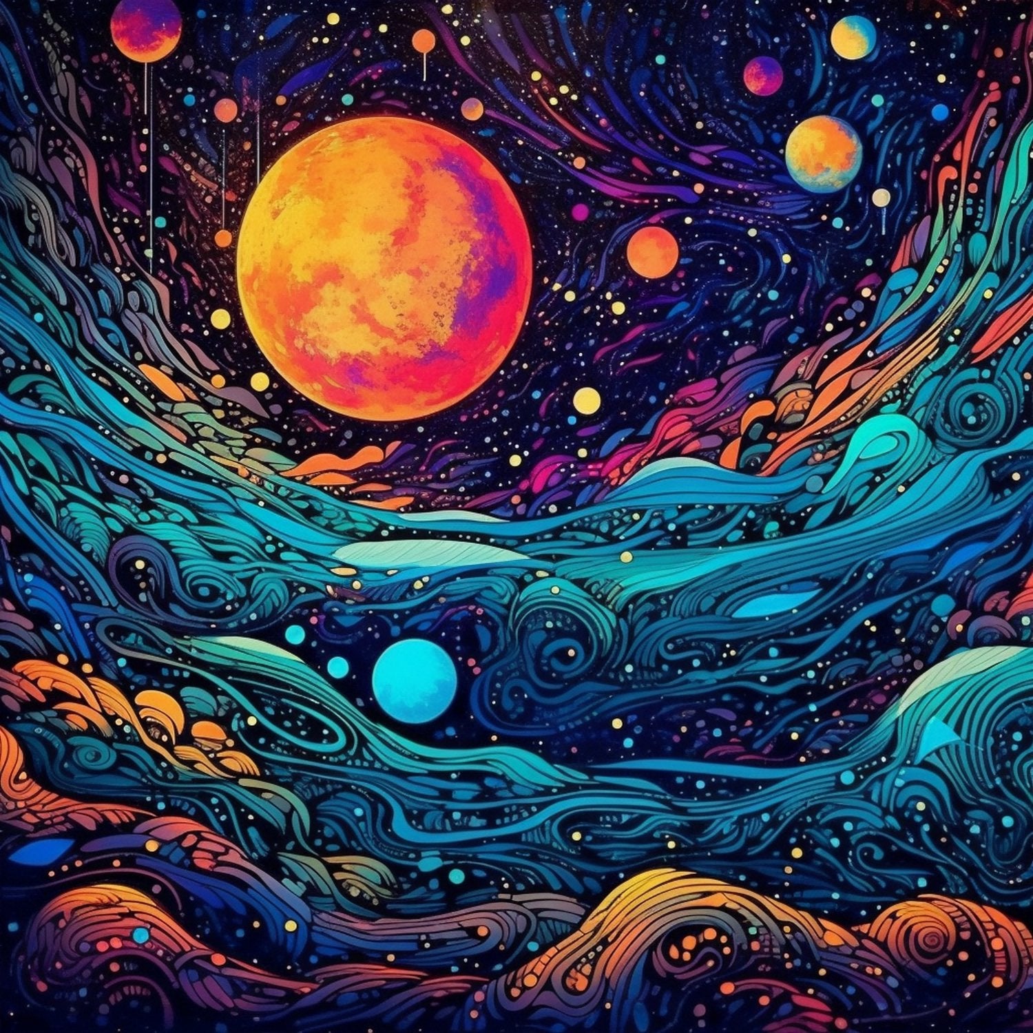 Diamond Painting - Planet - diamondspainting