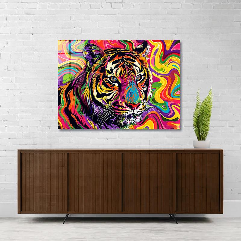 Diamond Painting-Pop Art Tiger