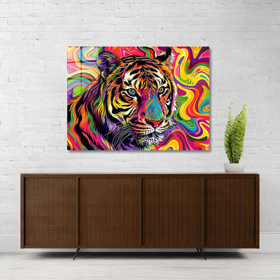 Diamond Painting-Pop Art Tiger