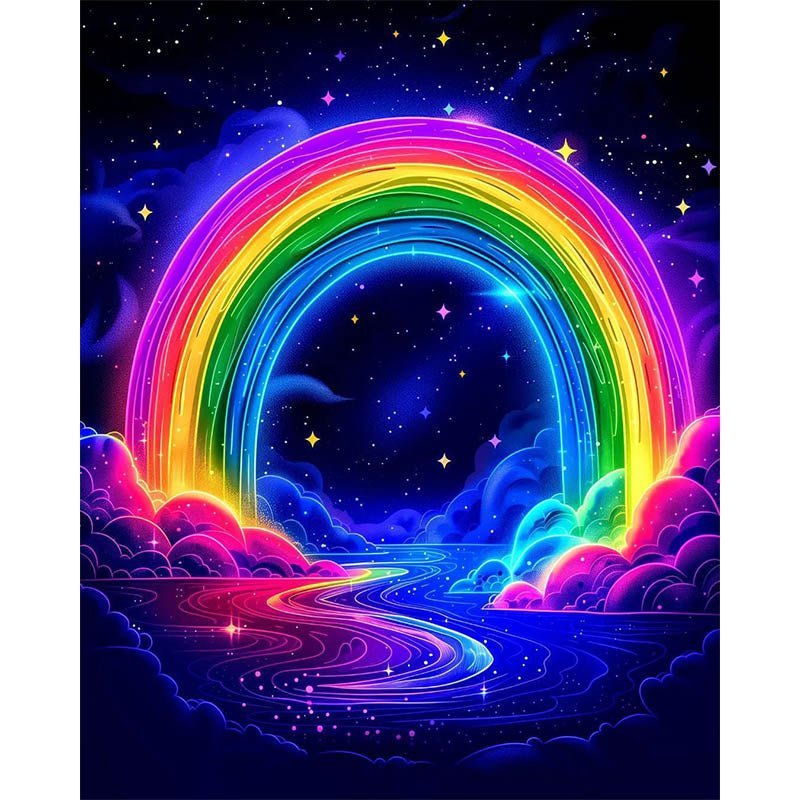 Diamond Painting-Regenbogen