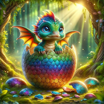 AB Diamond Painting-Turtle Family