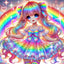 Diamond Painting-Regenbogenprinzessin