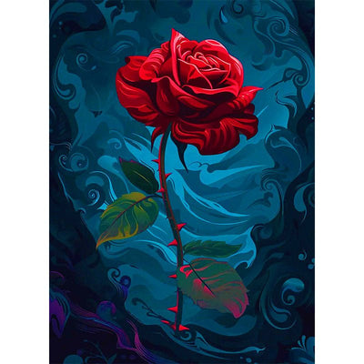 Diamond Painting- Rote Rose