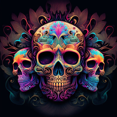 Diamond Painting-Schädelweg - Jetzt bei diamondspainting kaufen