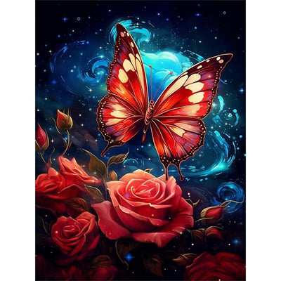 Diamond Painting-Schmetterling der Liebe