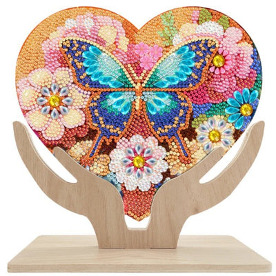 Diamond Painting-Schmetterlingsherz Aufsteller - Jetzt bei diamondspainting kaufen